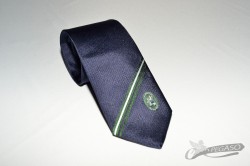 Cravatta promozionale con logo in trama